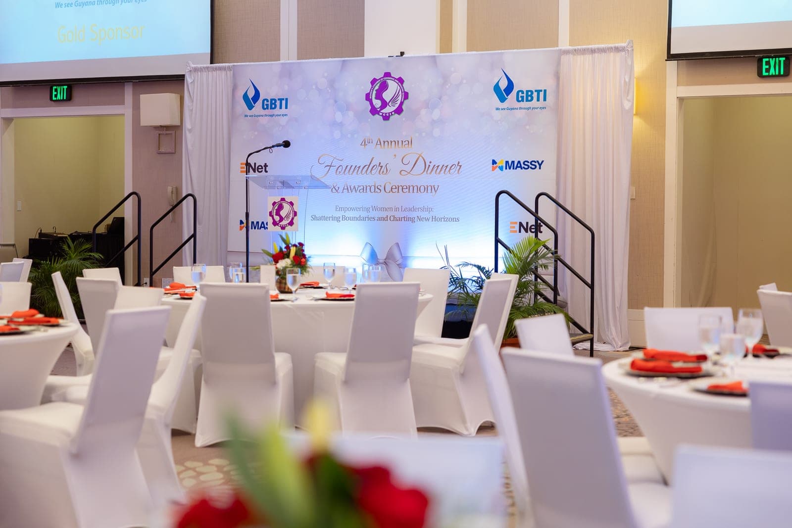 4th Annual Founders' Dinner — event photograph